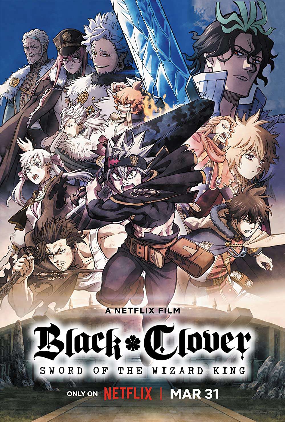 Thumber Black Clover: Thanh kiếm của Ma pháp Vương