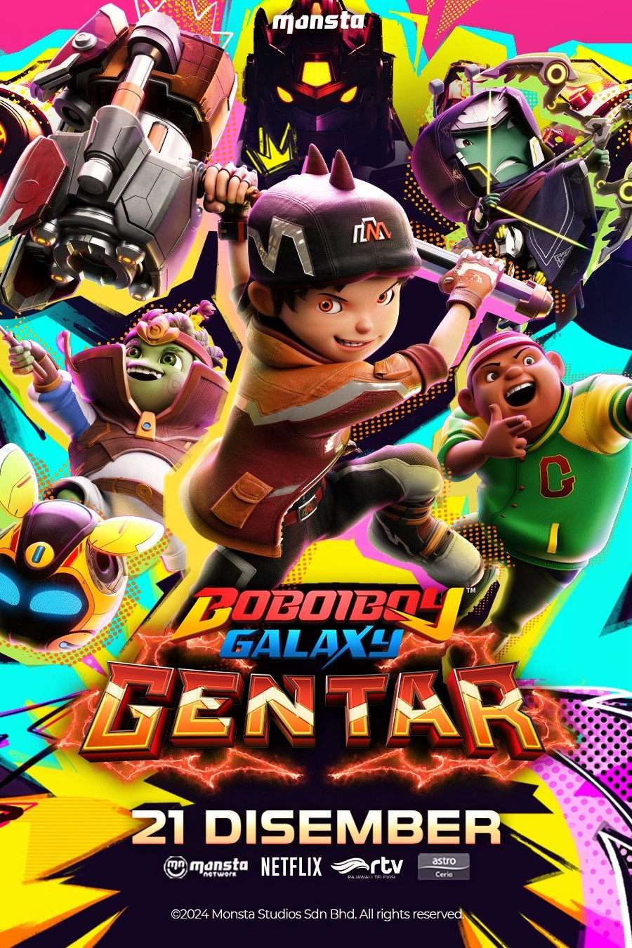 Thumber Boboiboy Galaxy Gentar (Phần 4)