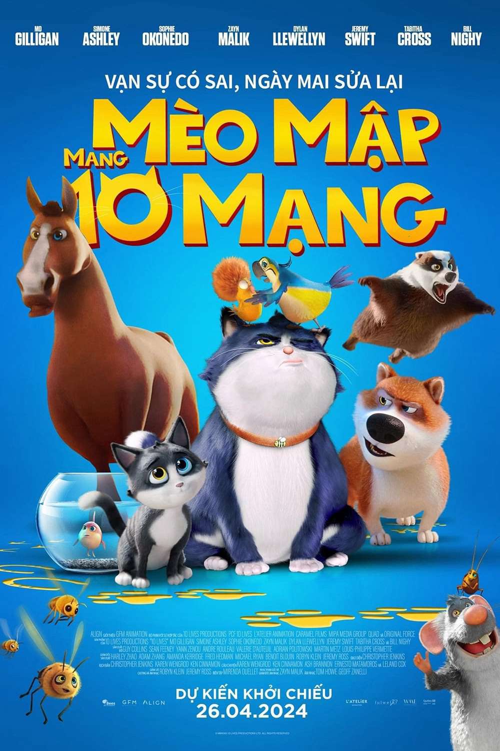 Thumber Mèo Mập Mang 10 Mạng