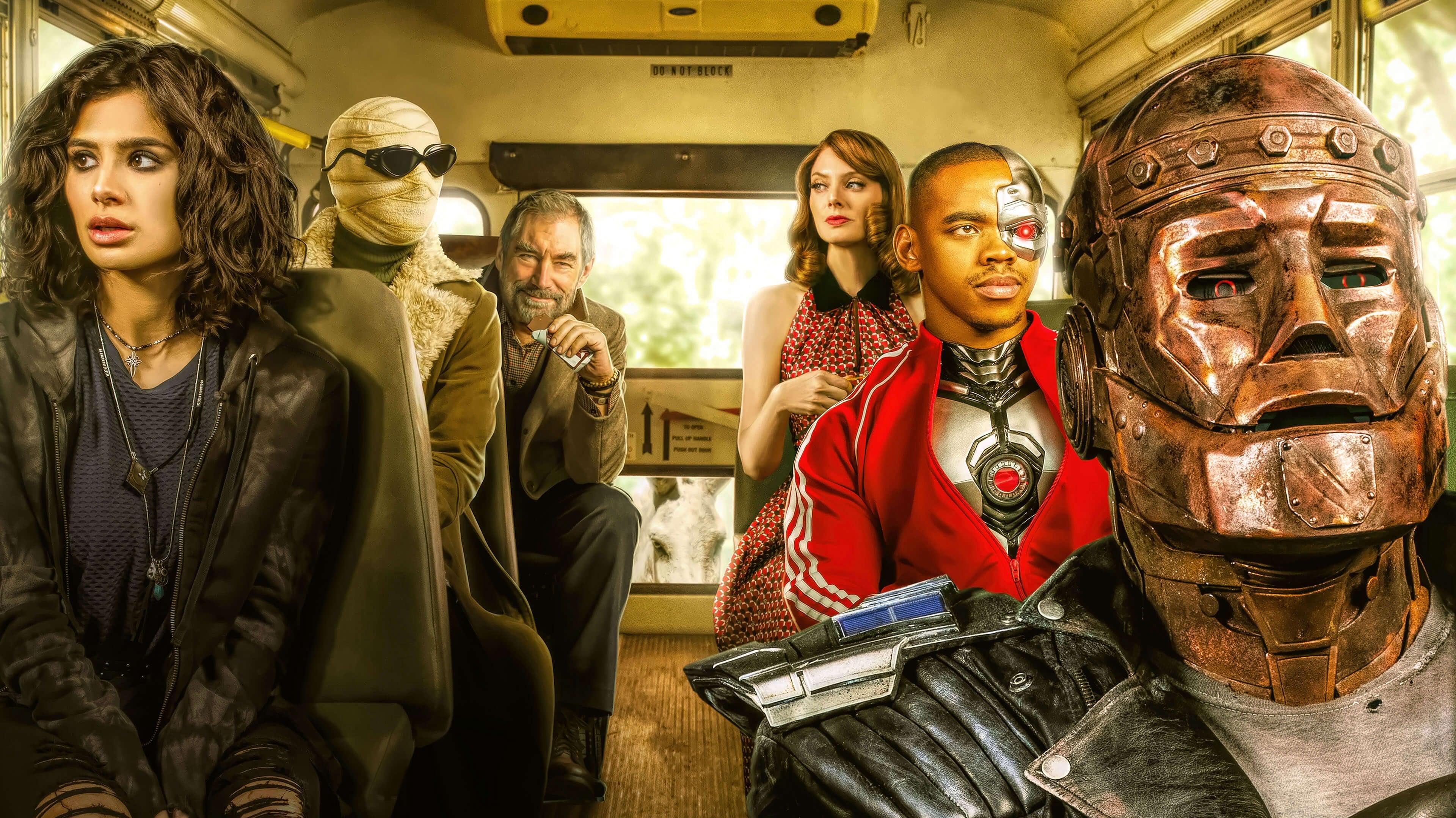poster Biệt Đội Diệt Vong (Phần 1) Doom Patrol (Season 1)
