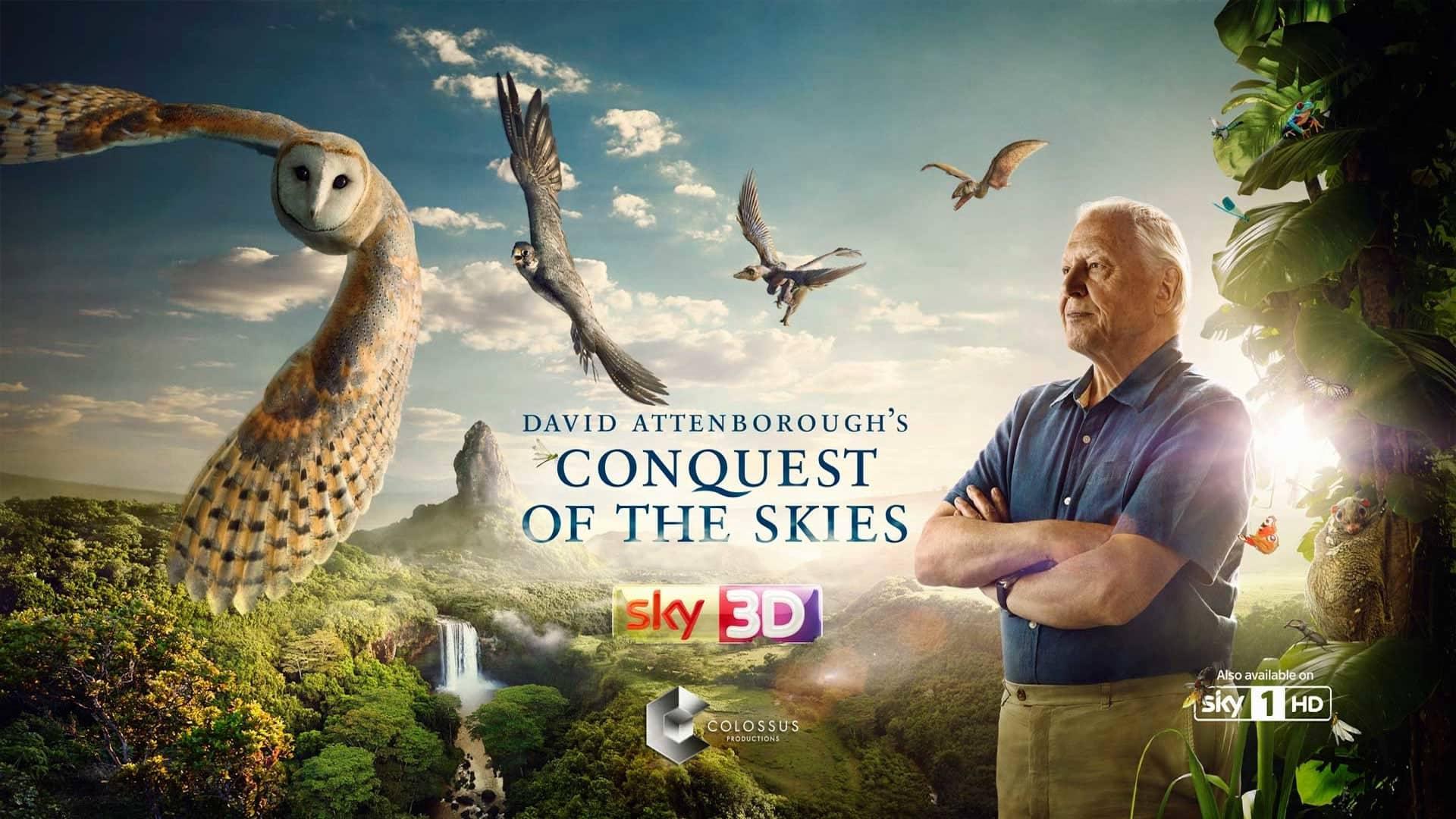 poster Chinh Phục Bầu Trời David Attenborough's Conquest of the Skies