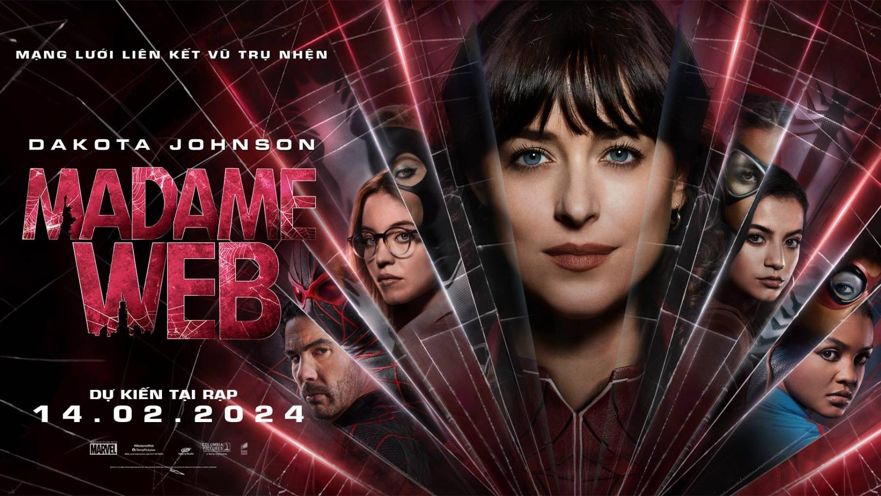 poster Quý Bà Mạng Nhện - Madame Web (2024) Madame Web