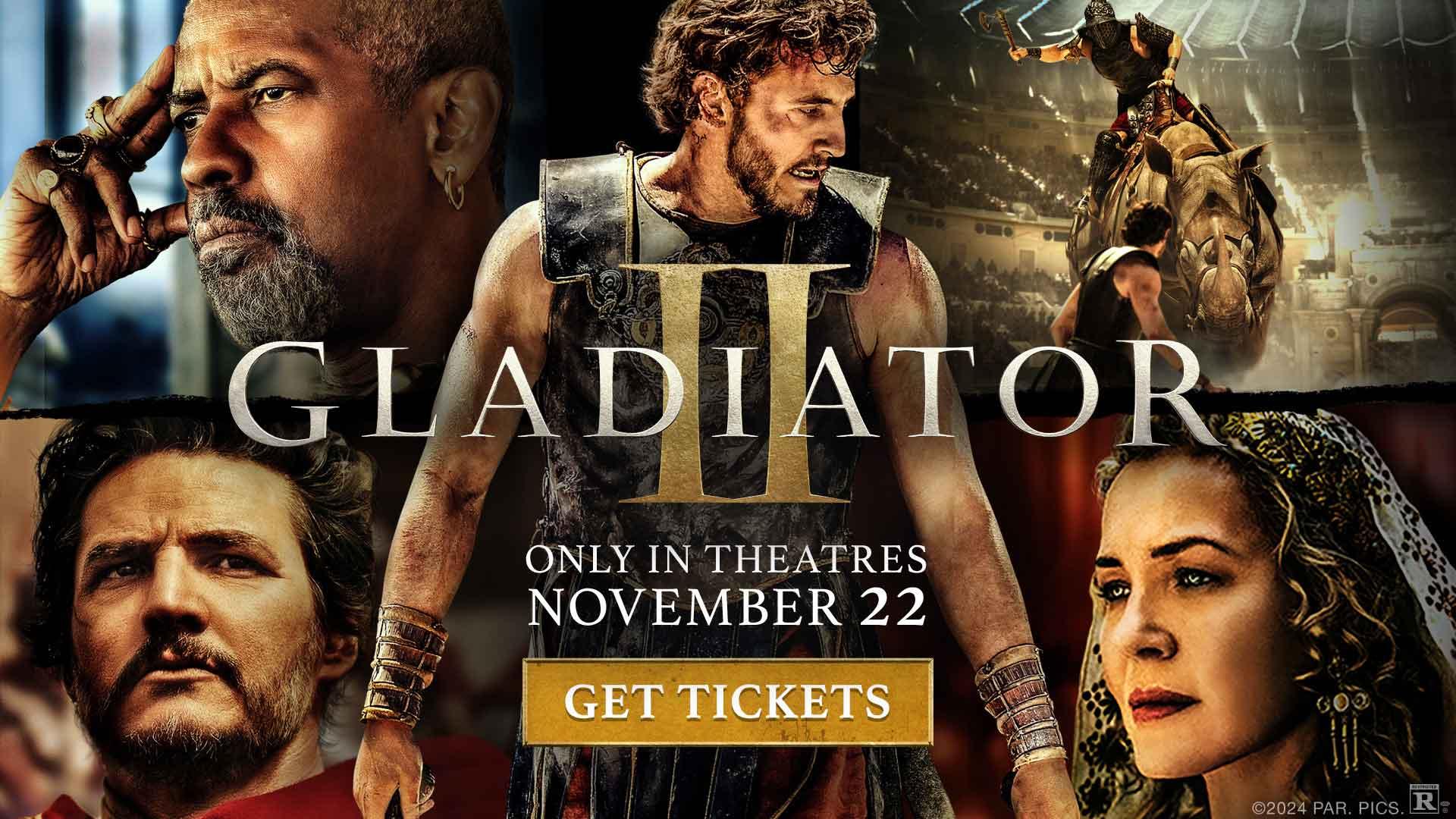 poster Võ Sĩ Giác Đấu 2 Gladiator II