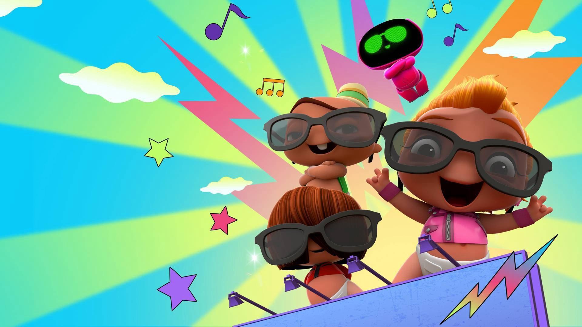 poster Ban Nhạc Rock Nhí (Phần 1) Mini Beat Power Rockers (Season 1)