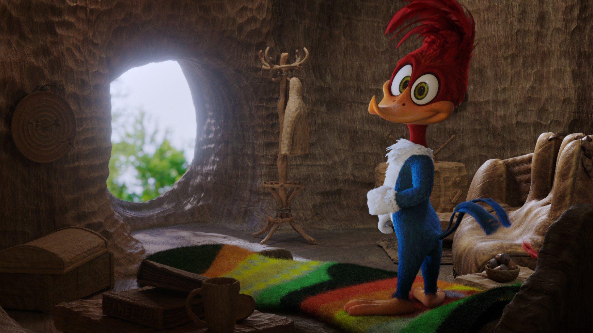 poster Chim Gõ Kiến Woody Woody Woodpecker