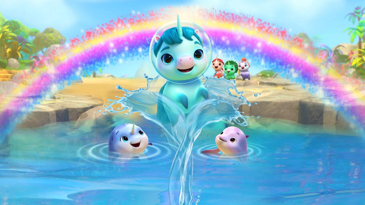 poster Chú kỳ lân nơi biển cả Not Quite Narwhal