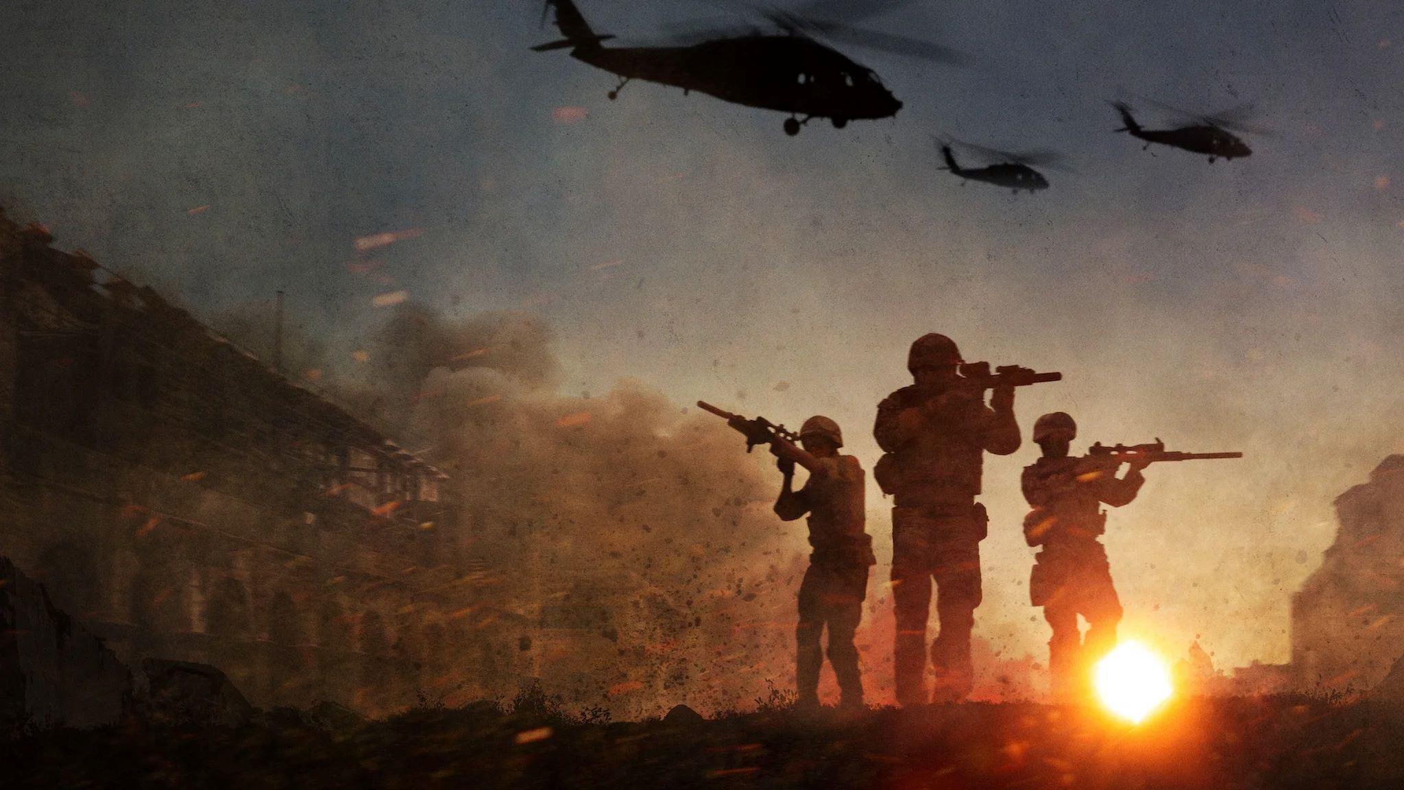poster Diều hâu gãy cánh: Sống sót sau trận chiến Surviving Black Hawk Down