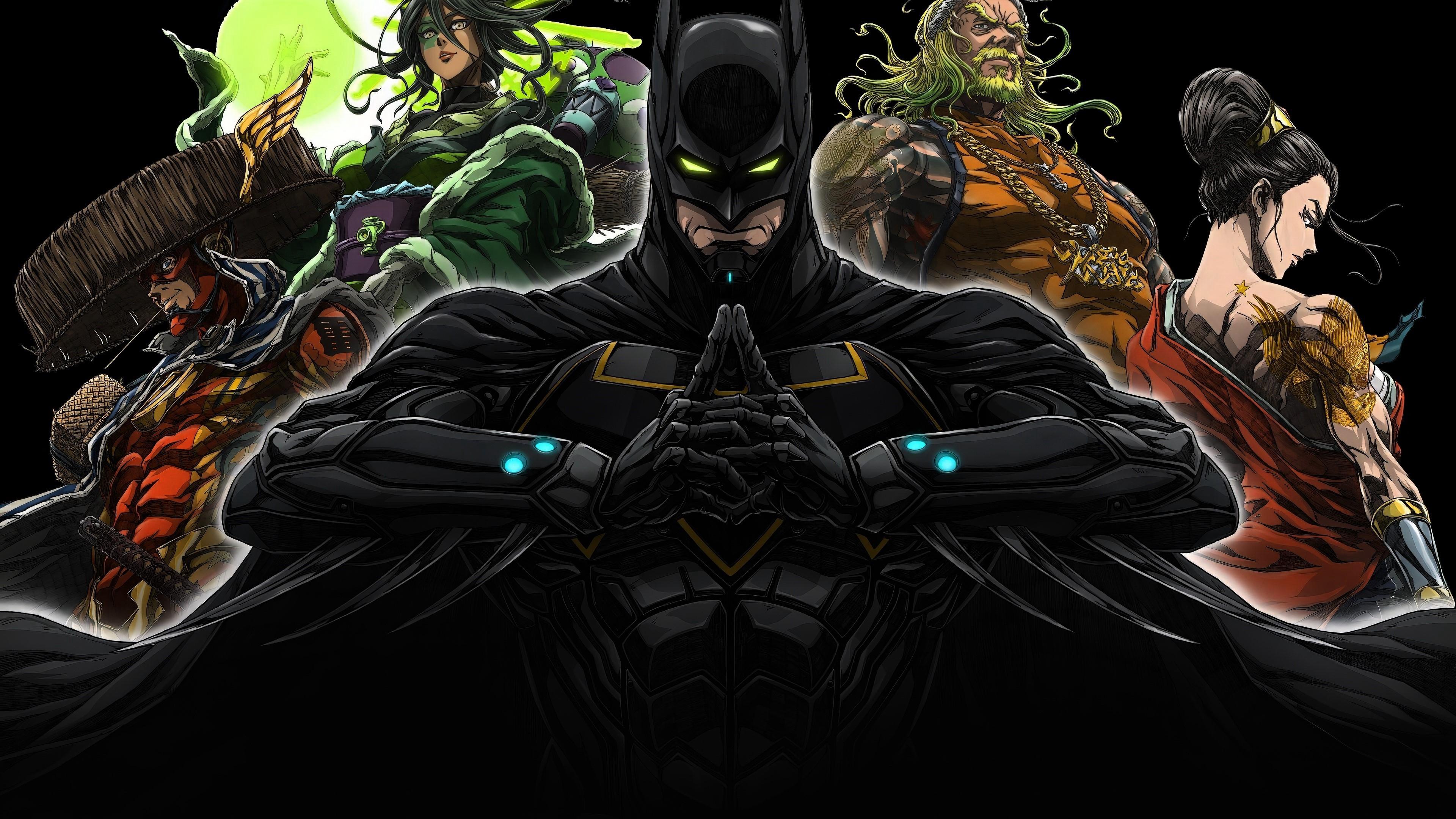 poster Người Dơi Ninja Đối Đầu Liên Minh Yakuza Batman Ninja vs. Yakuza League